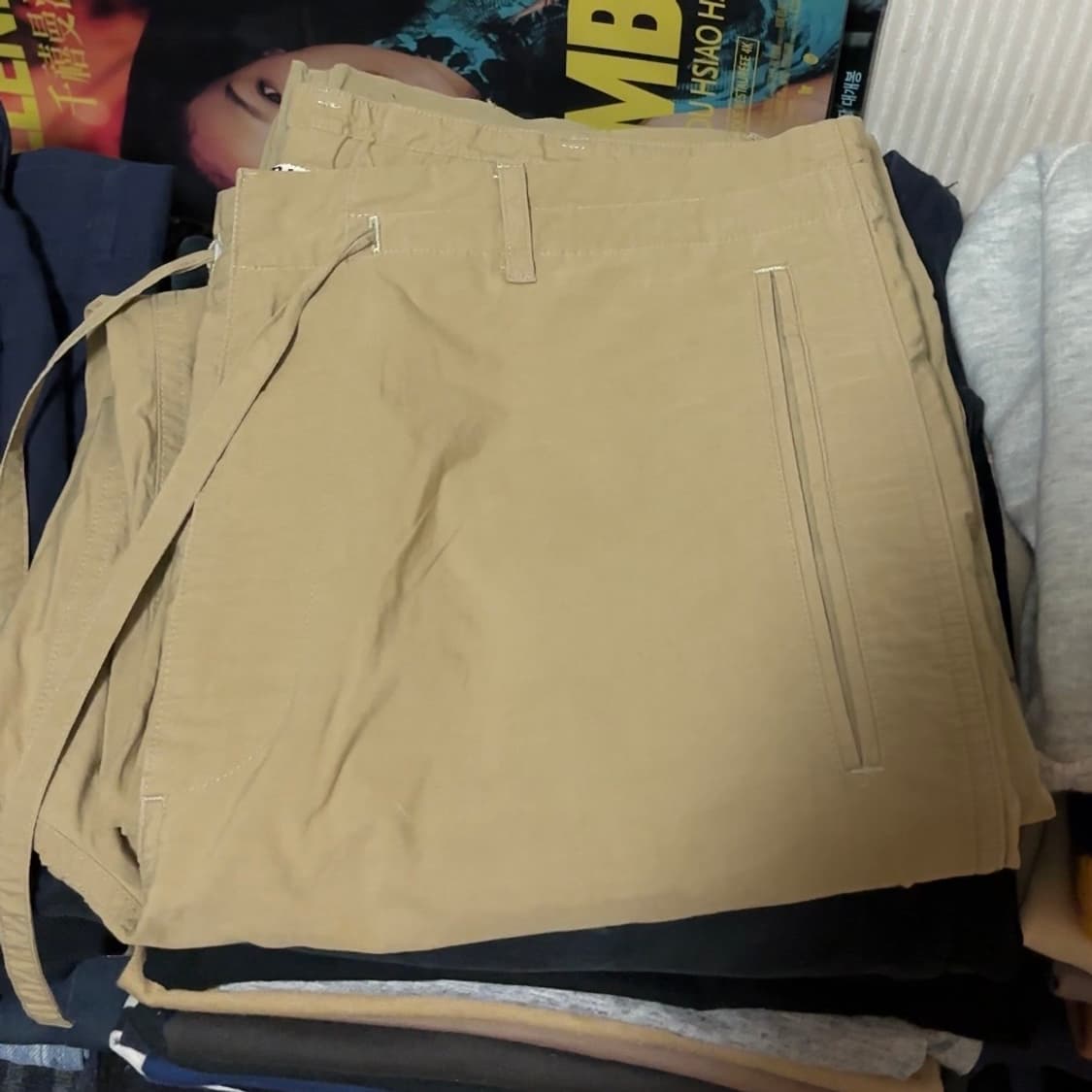 오라리 면팬츠 3사이즈 상품이미지7