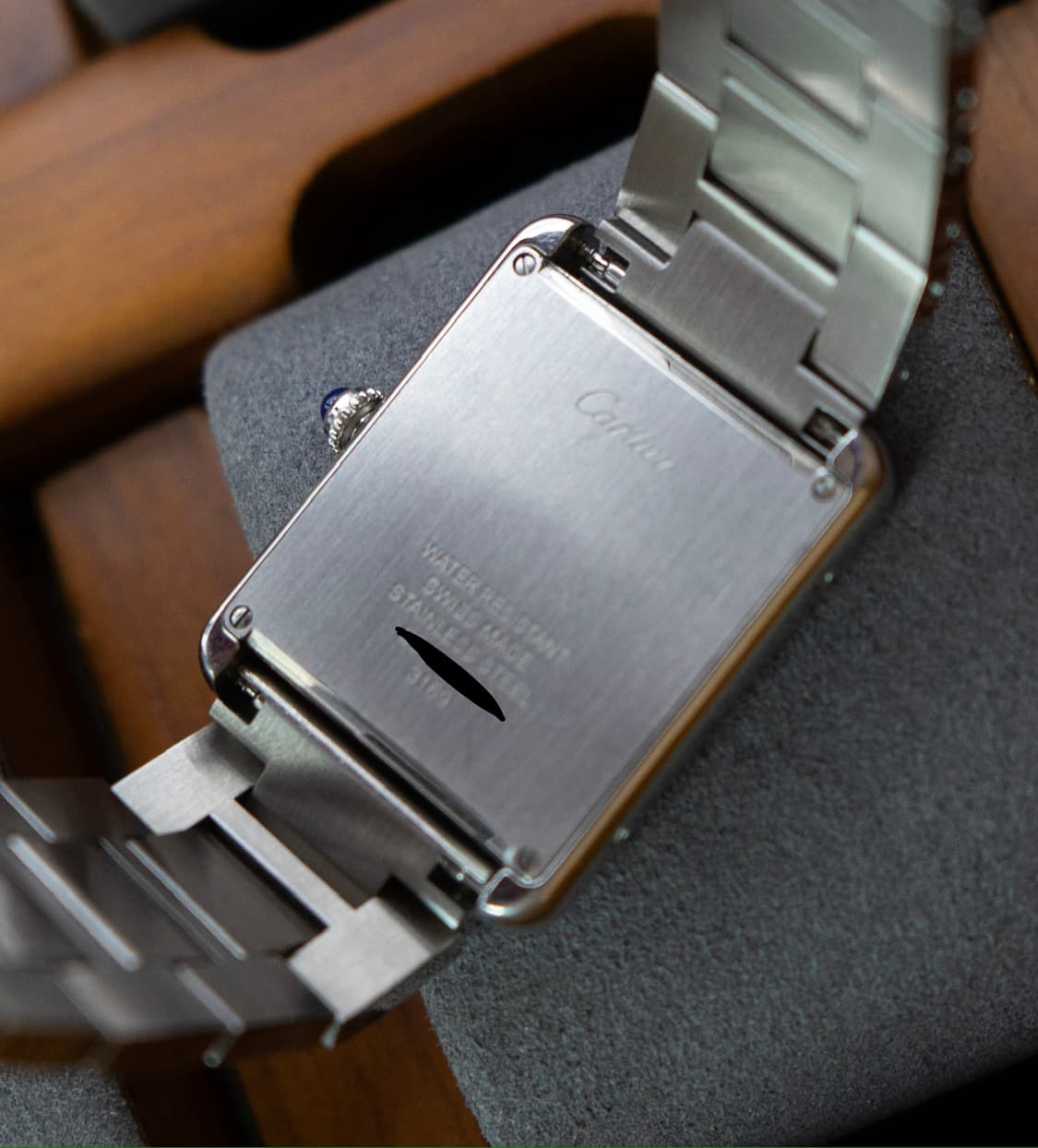 까르띠에 탱크 솔로 라지 쿼츠 시계 상품이미지2