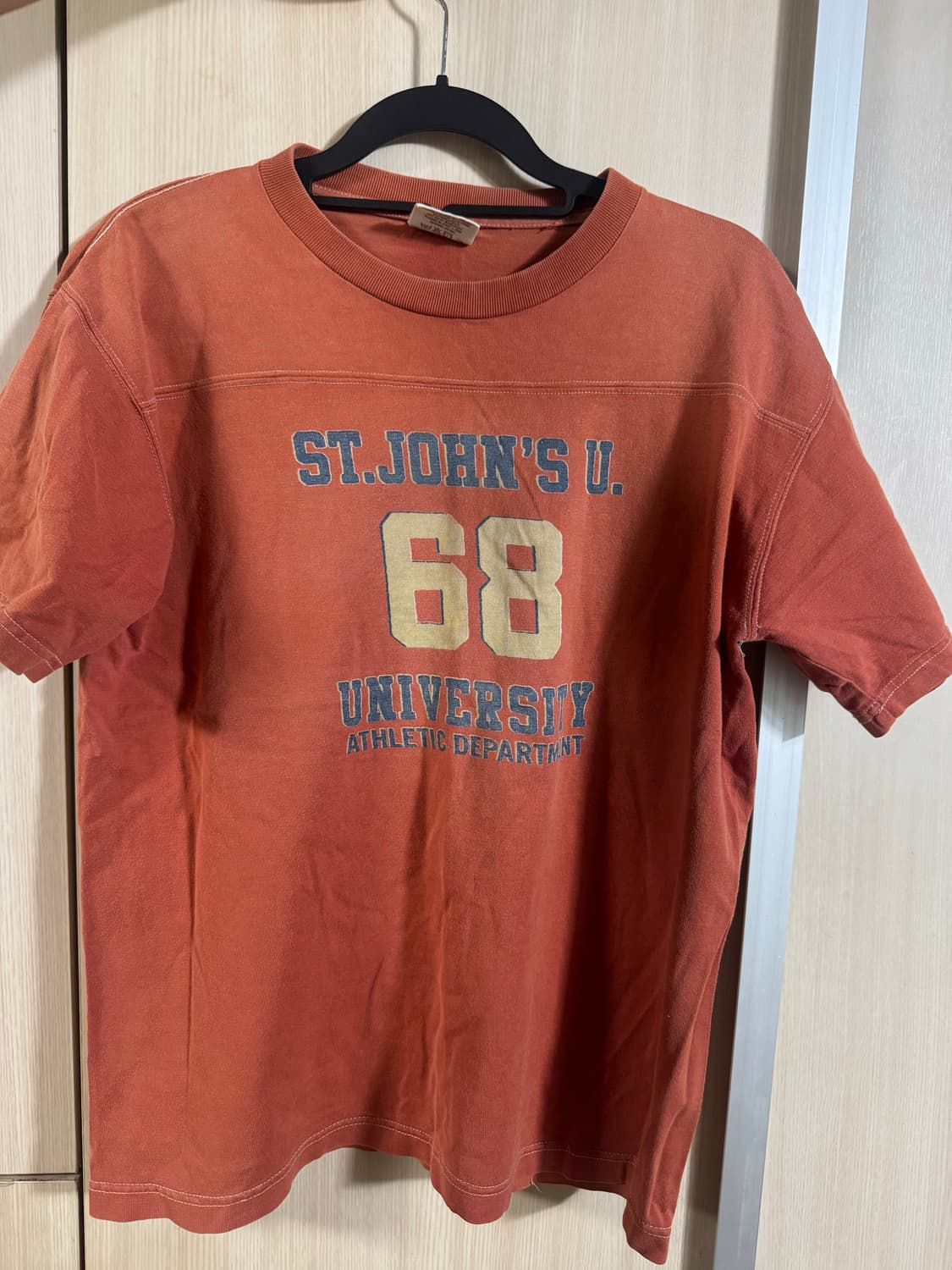 빈티지 바시티 반팔 티셔츠 상품이미지1