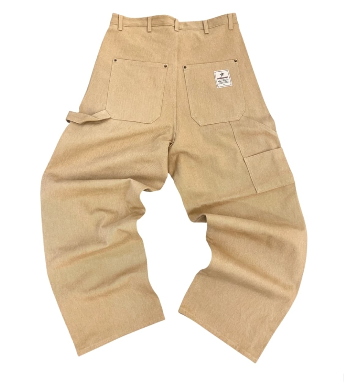 아오이로 커트 더블 니 팬츠 탄 초판 상품이미지2