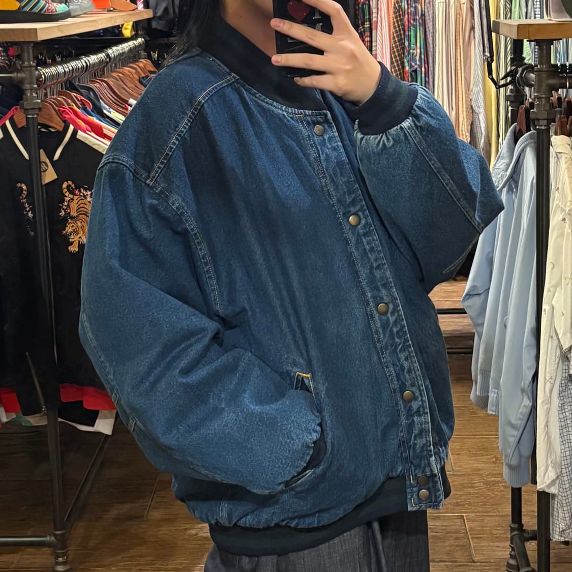 [HI] vtg 데님바시티자켓 상품이미지4