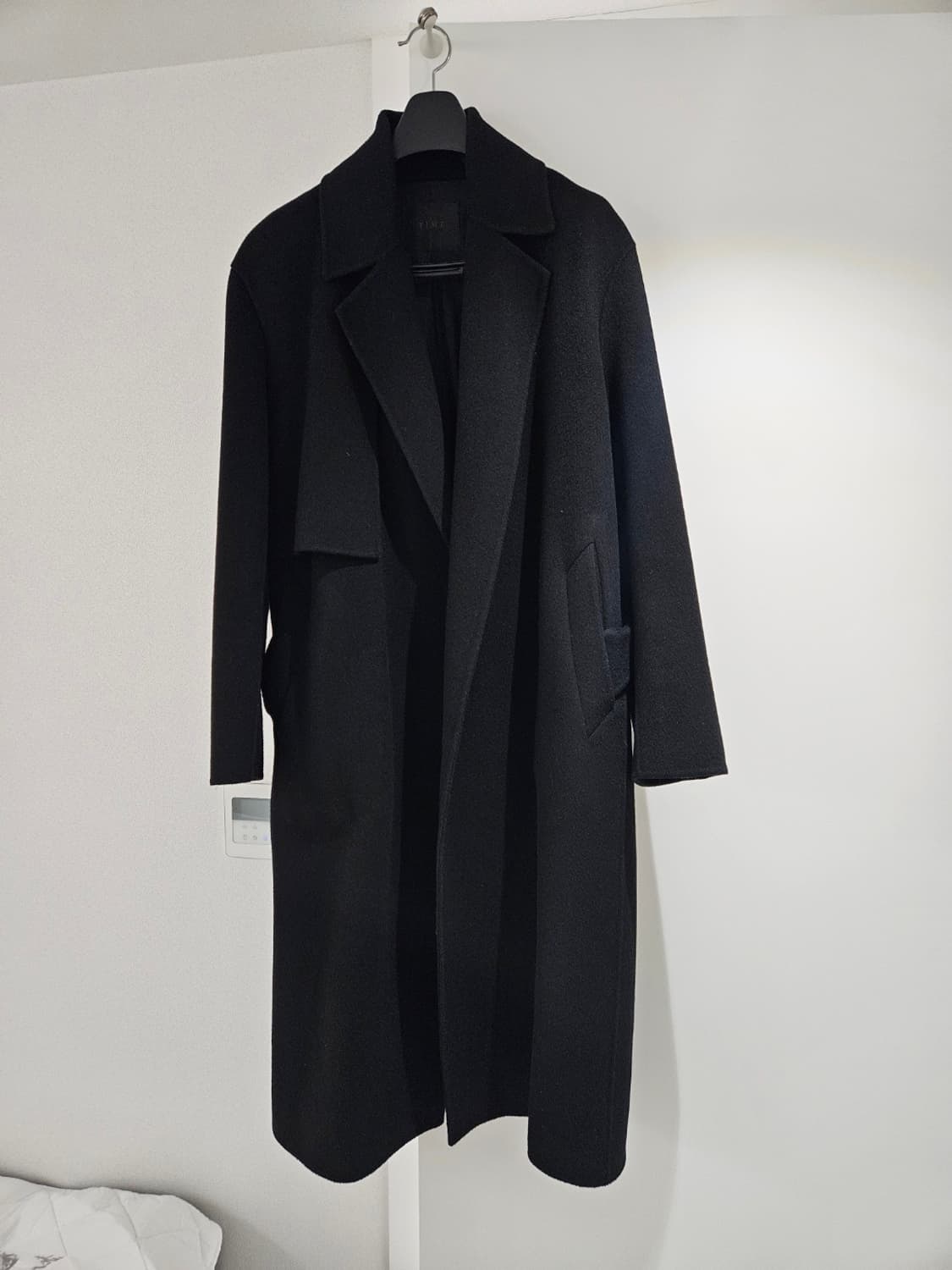 타임옴므 로브코트 블랙  상품이미지1