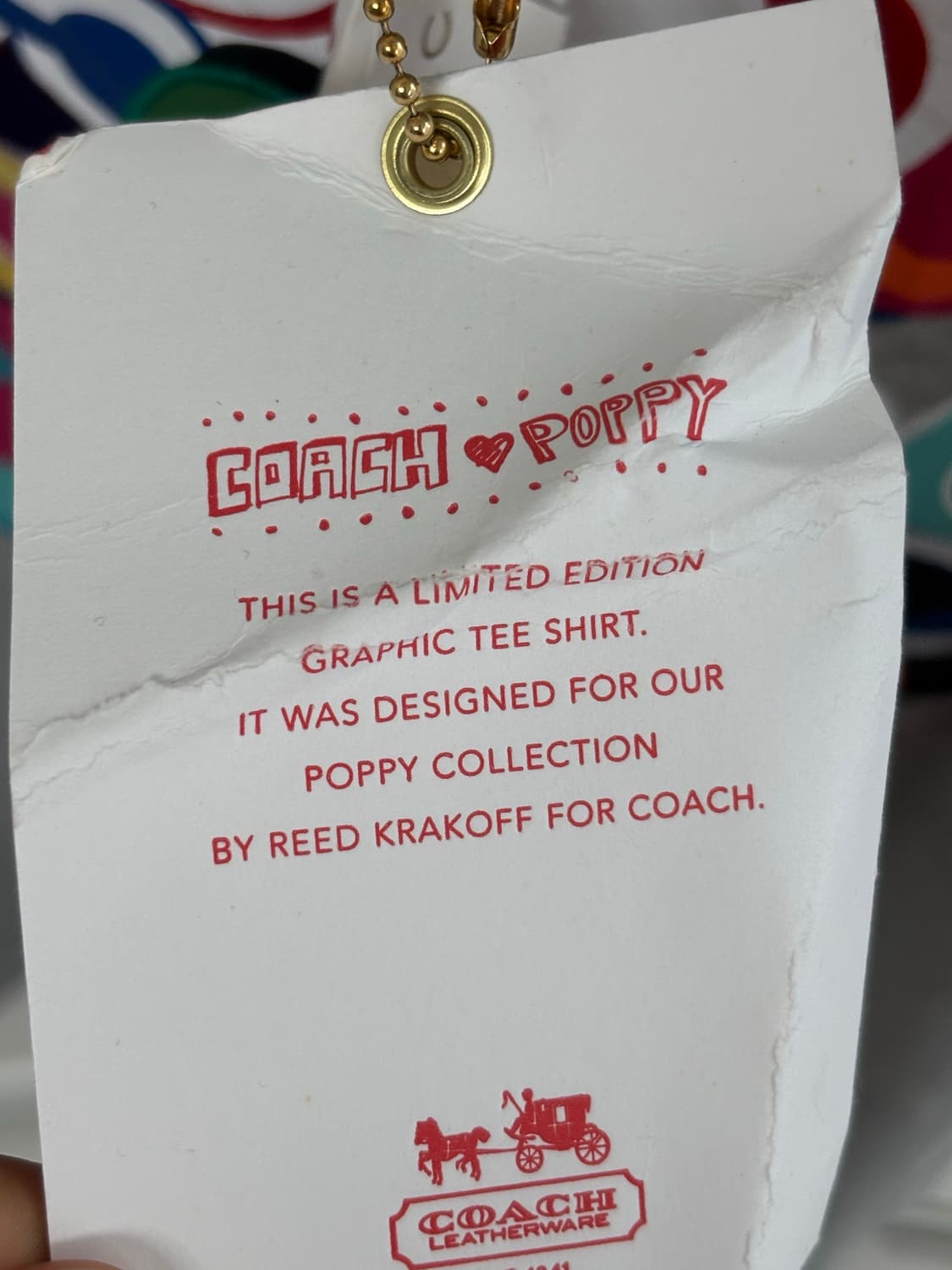 coach poppy limited edition 팝 그래픽 반팔티 상품이미지6