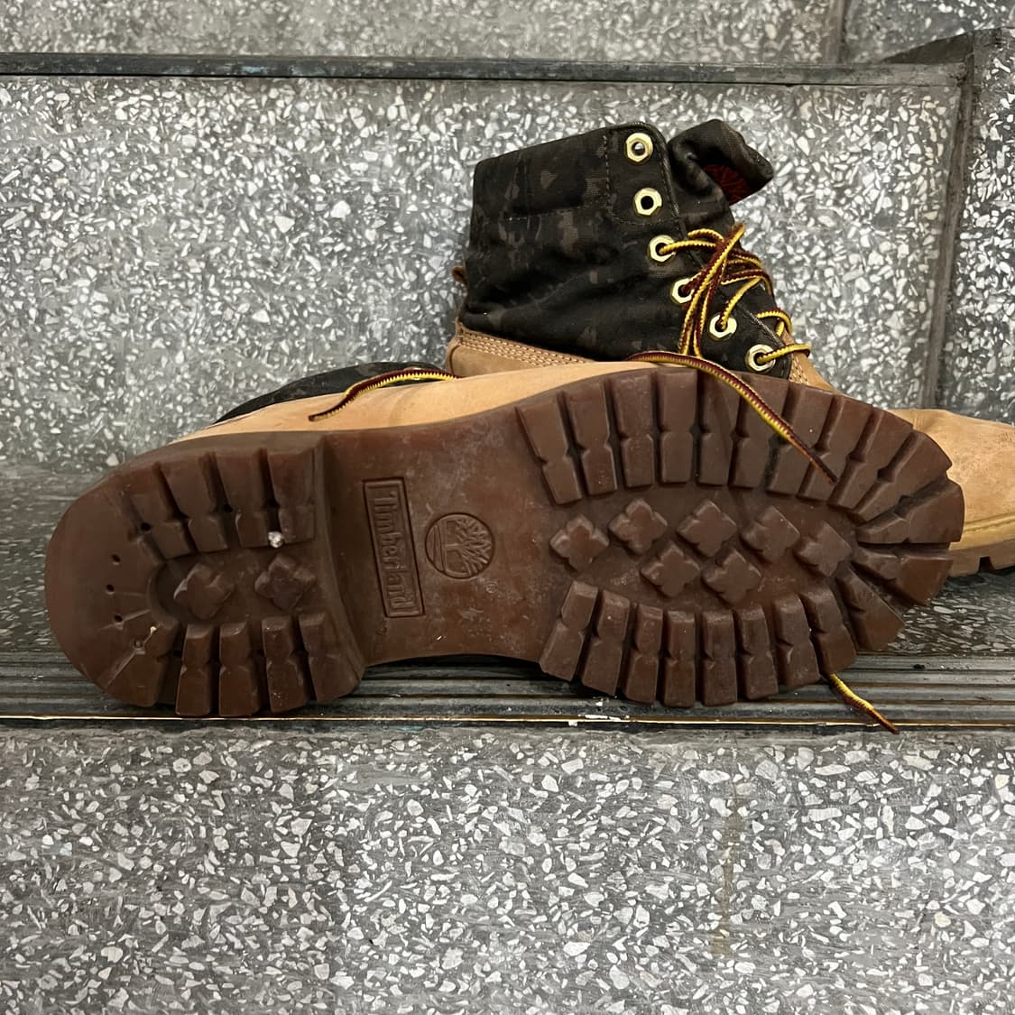 팀버랜드 롤탑 카모 부츠 상품이미지8