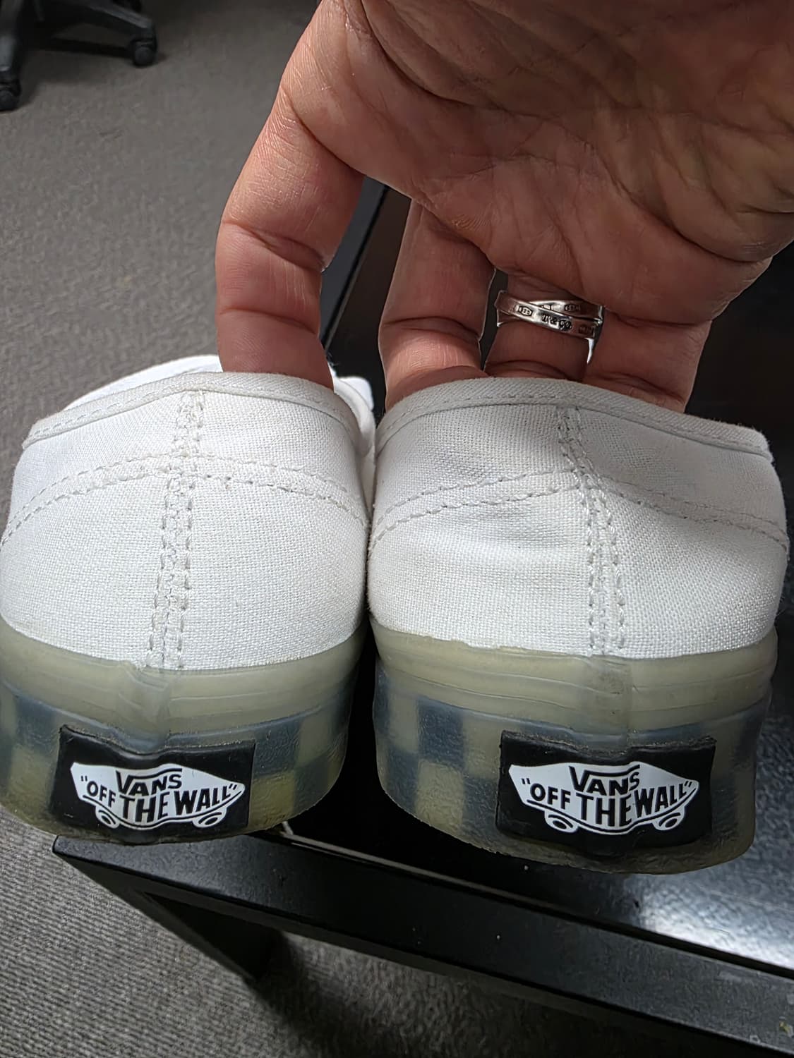 [225] 반스 어센틱 트랜스루센트 화이트 상품이미지5