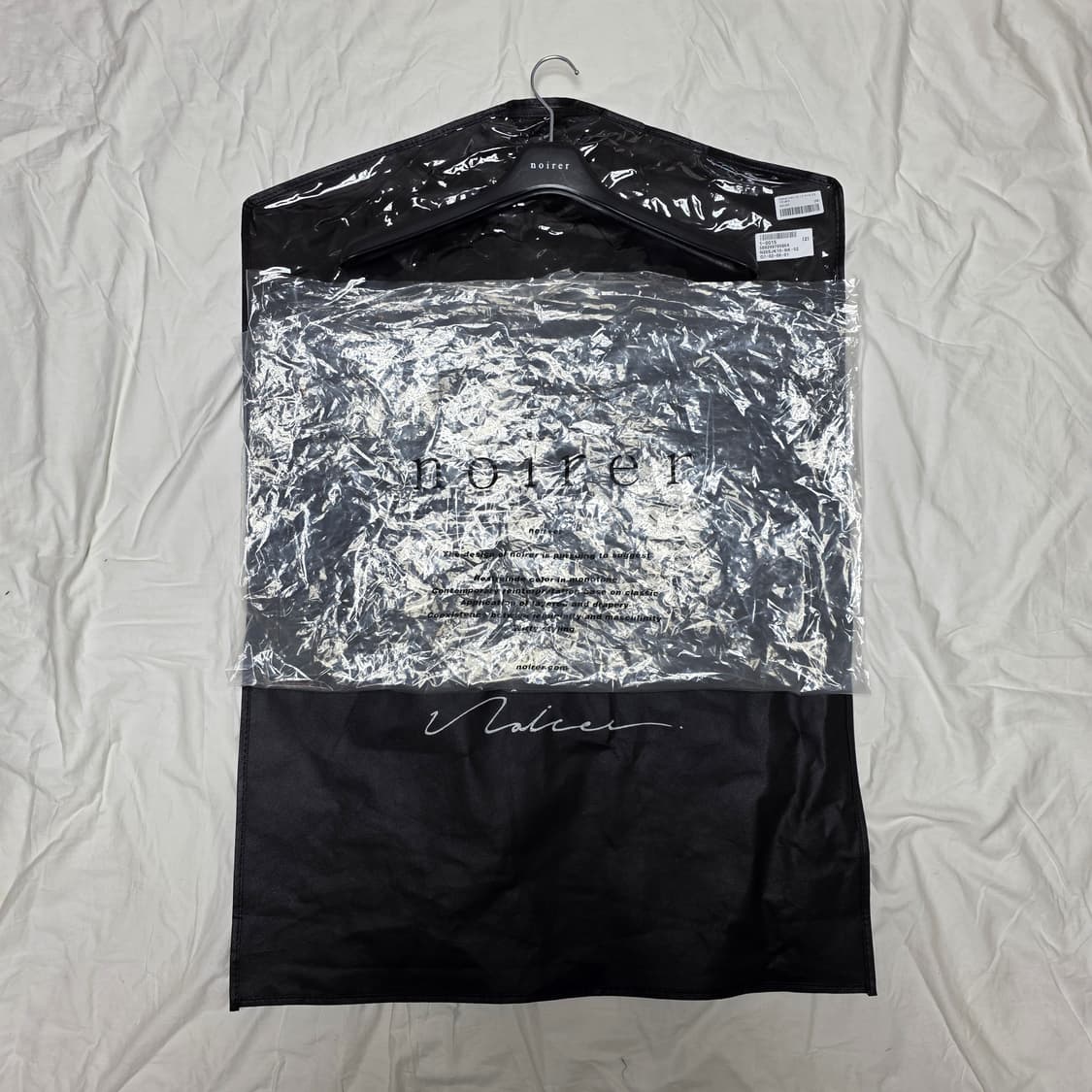 [새상품] 노이어 고트 스킨 하이넥 집업 자켓 / 블랙 / 52사이즈 상품이미지10