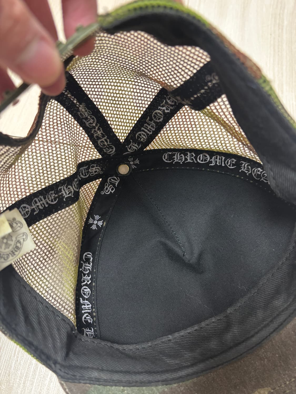 크롬하츠 할리우드 카모 트러커캡 상품이미지5