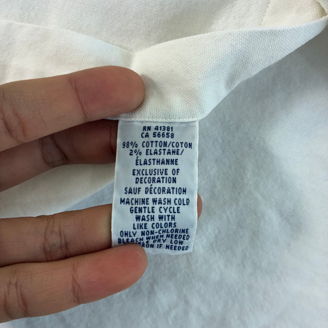 Polo  폴로 랄프로렌 코튼 옥스포드 화이트 셔츠  상품이미지5