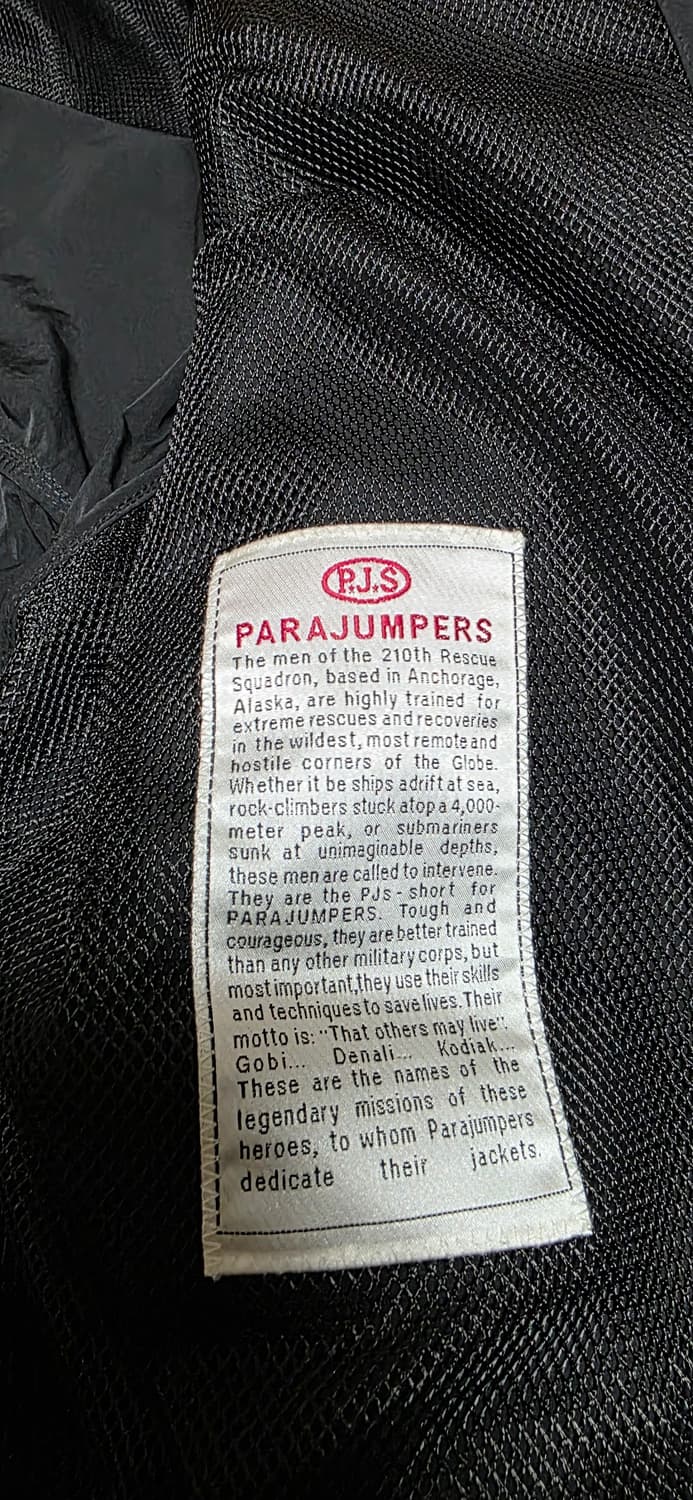 파라점퍼스 고비 스프링 블랙 M사이즈 판매합니다 상품이미지5