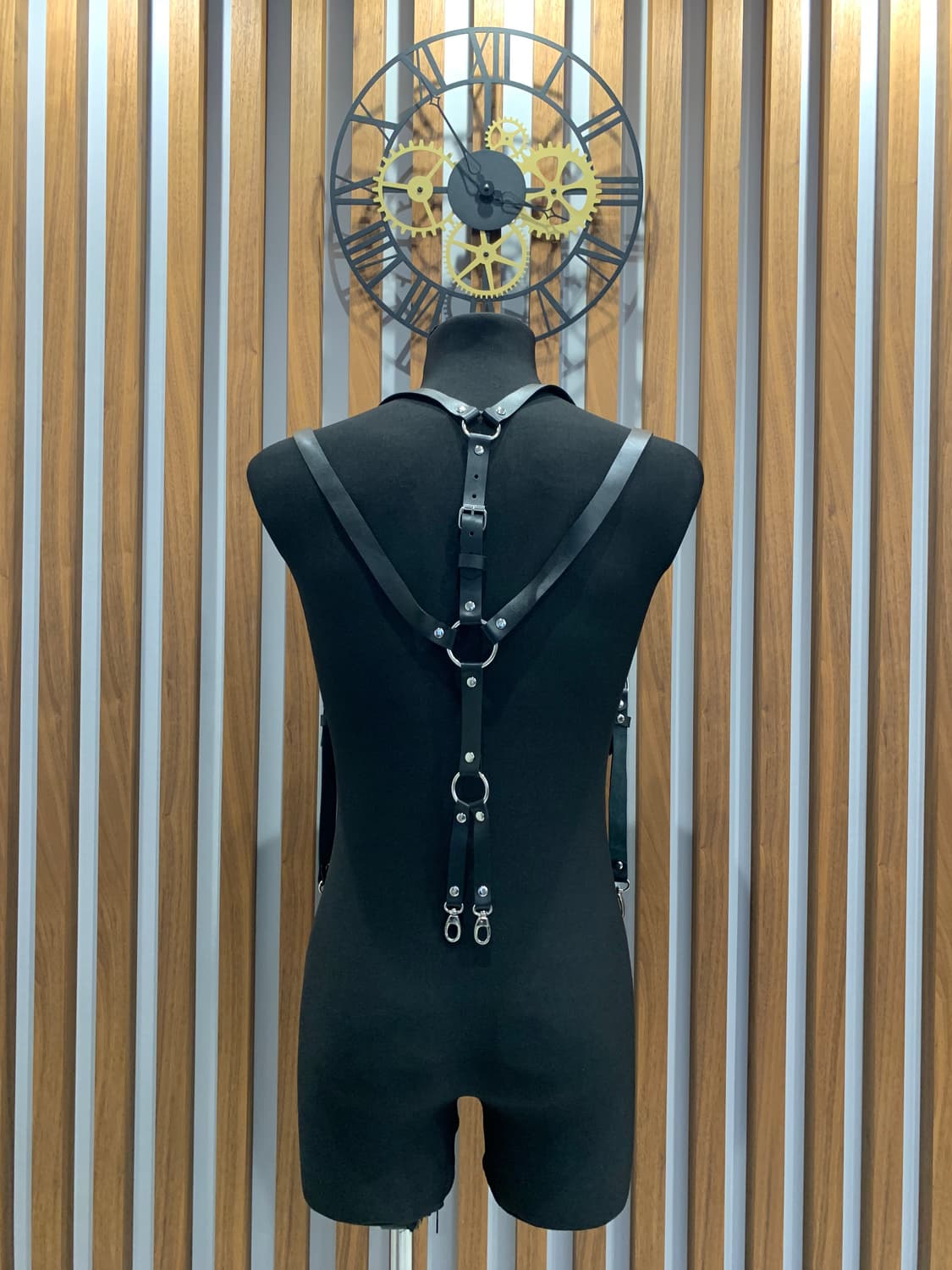 커스텀 오더 서스펜더-3(리얼-레더)유니색스 상품이미지3