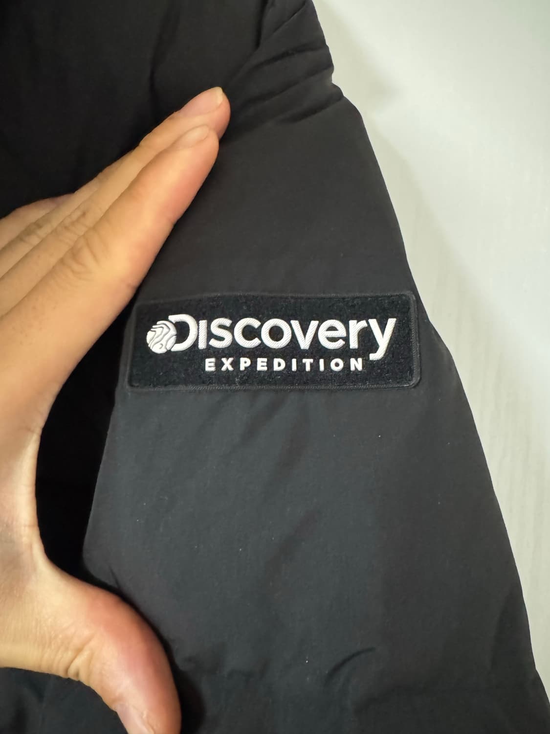 [작은 여성, 아동용]디스커버리 키즈 블랙 패딩 90 상품이미지3