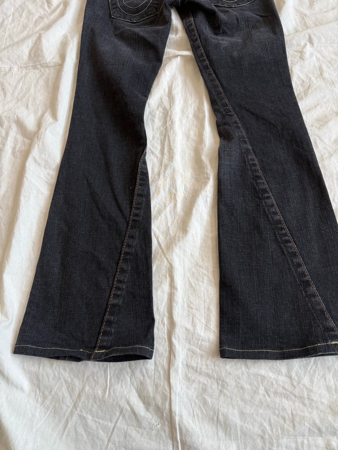 트루릴리전 00‘s 로우라이즈 데님 부츠컷 팬츠  상품이미지6