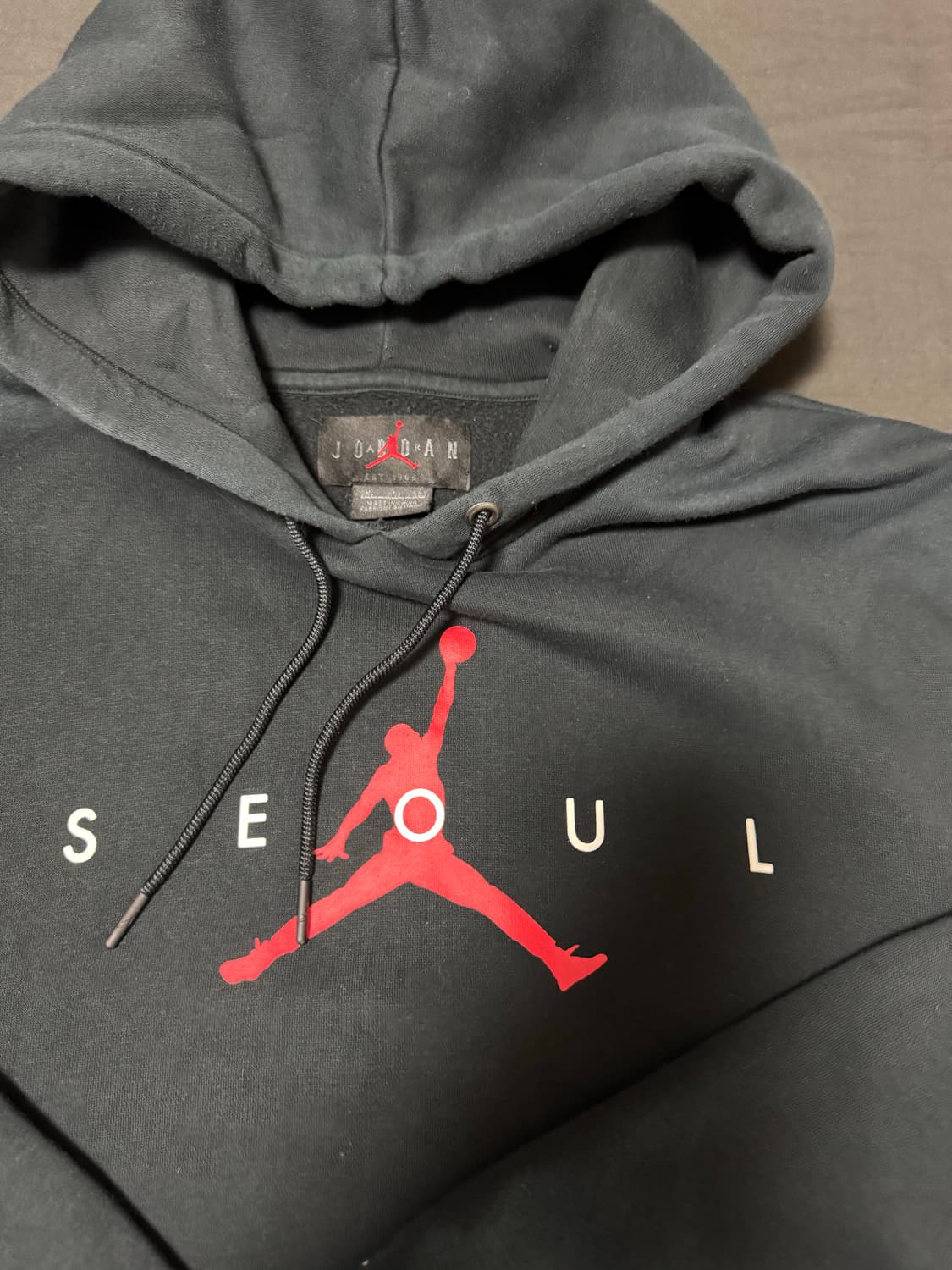 정품 나이키 조던 서울 기모 후드티 3XL 상품이미지2