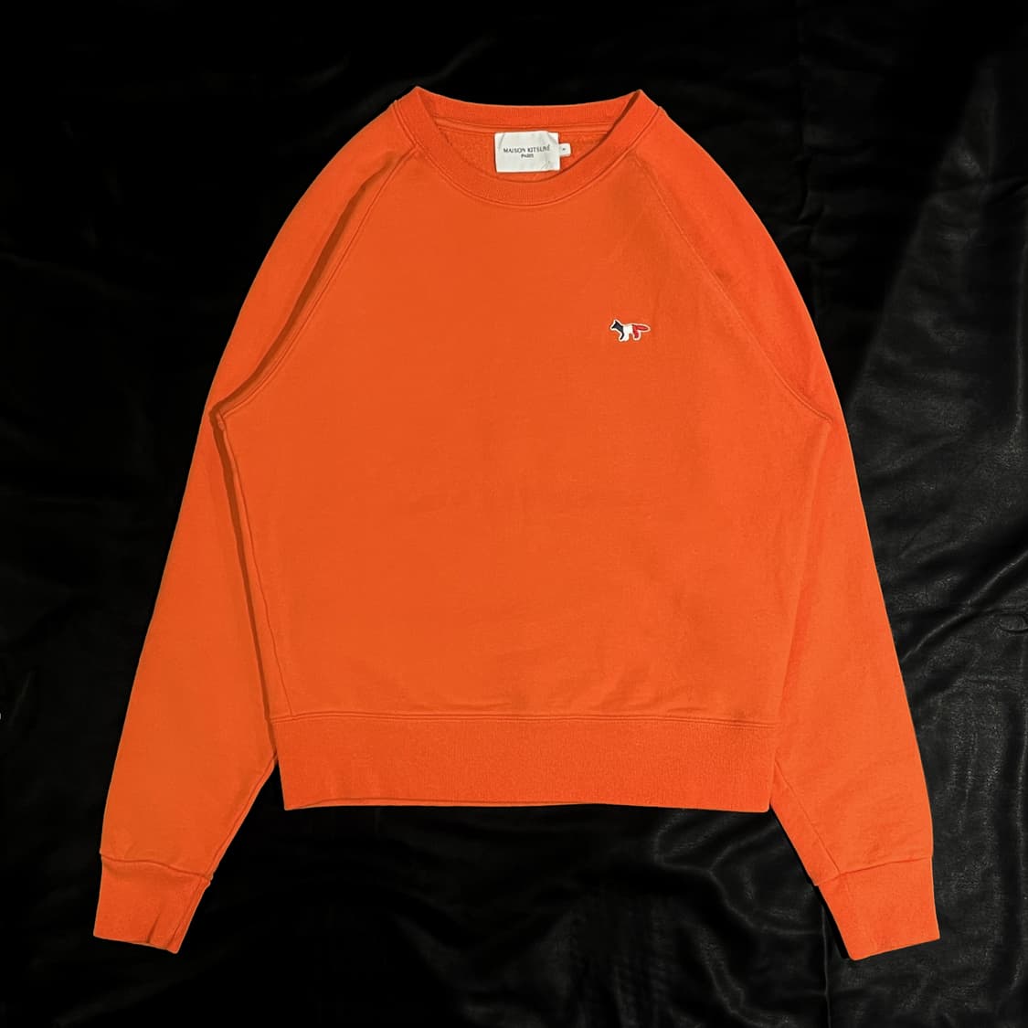 메종키츠네 오렌지 맨투맨 상품이미지1