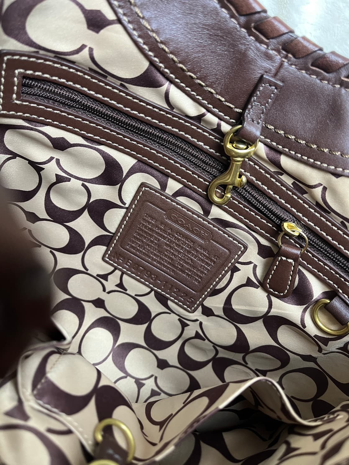 VTG 코치 숄더백 상품이미지7