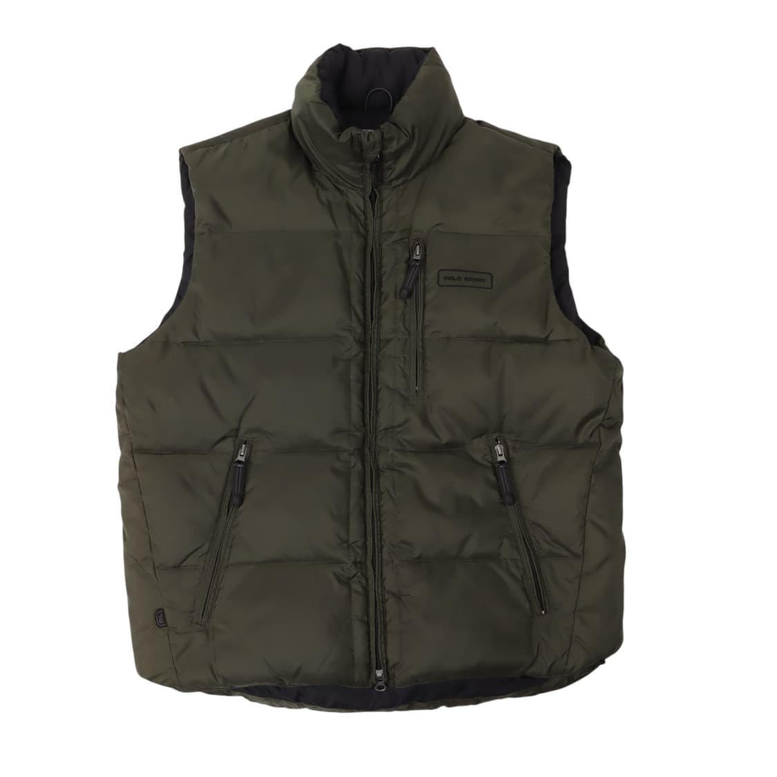 폴로스포츠 카키 다운 베스트 상품이미지1