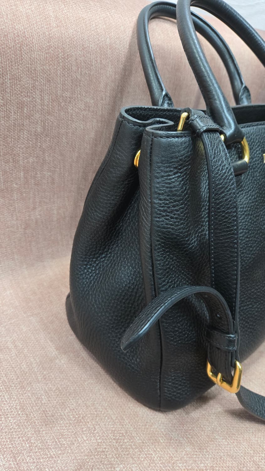 프라다 정품 미착용 -비텔로다이노 토트백 겸 숄더백 상품이미지4