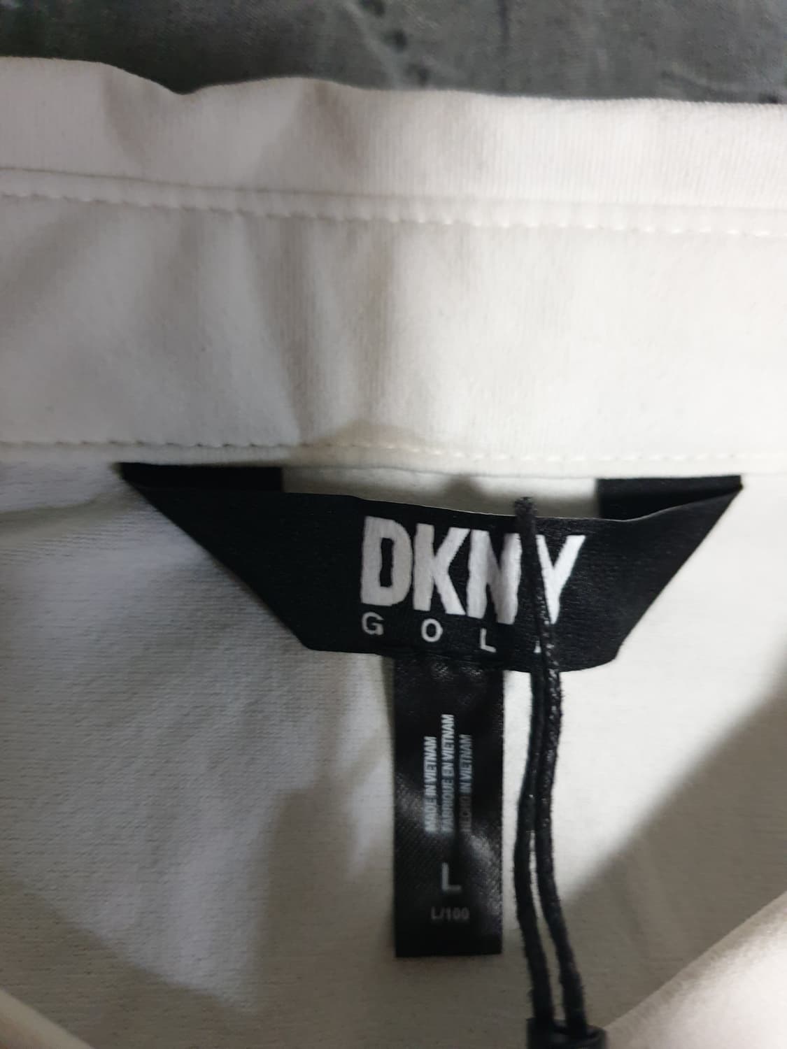 (새상품) DKNY골프 기능성 긴팔 카라티 (네이비,크림) L 상품이미지7