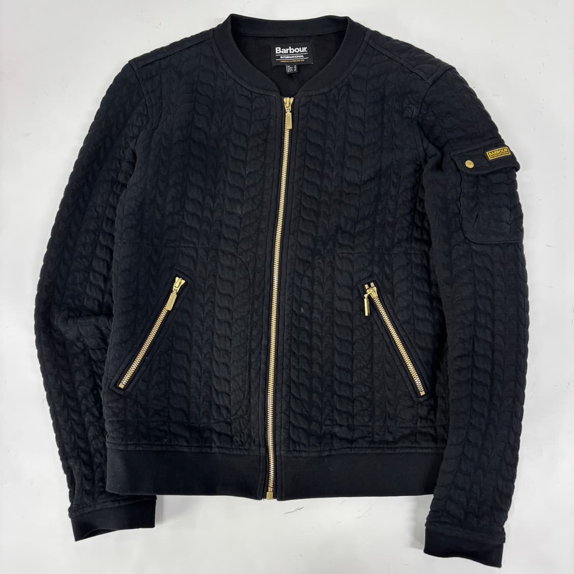 바버 퀼팅 봄버 자켓 상품이미지4