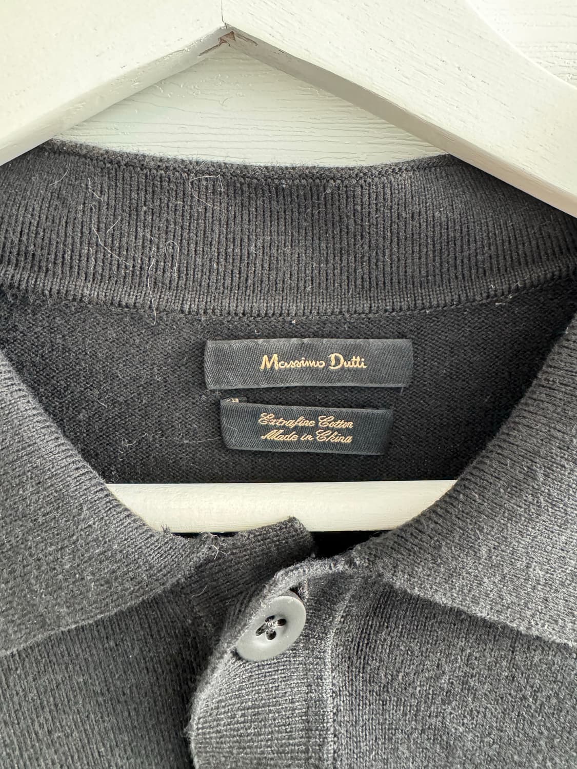 [Massimo Dutti] 마시모두띠 남성 긴팔 카라 니트 XL 상품이미지5