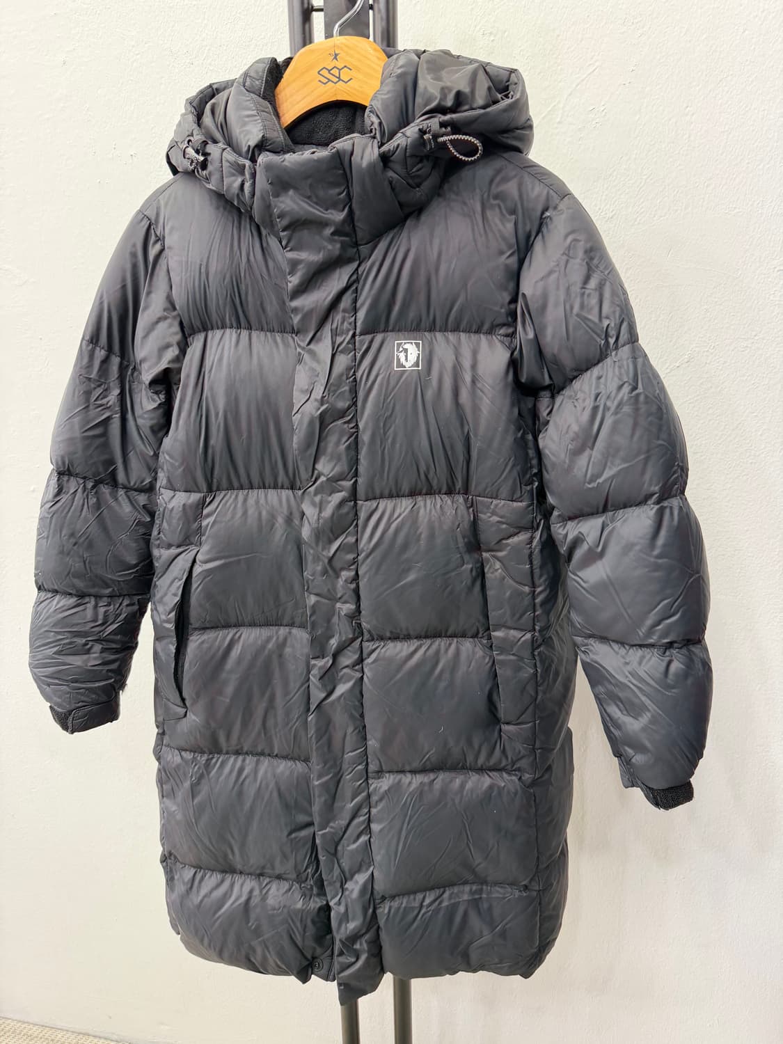 정품) 블랙야크 키즈 롱패딩 145 상품이미지3