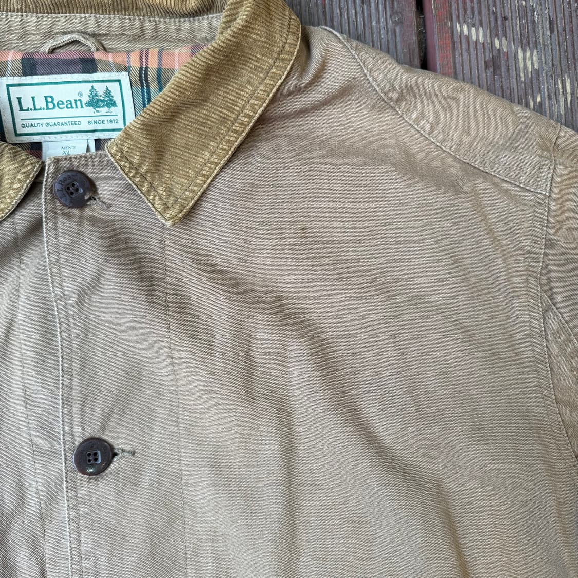 LLBean 베이지 초어자켓 상품이미지4