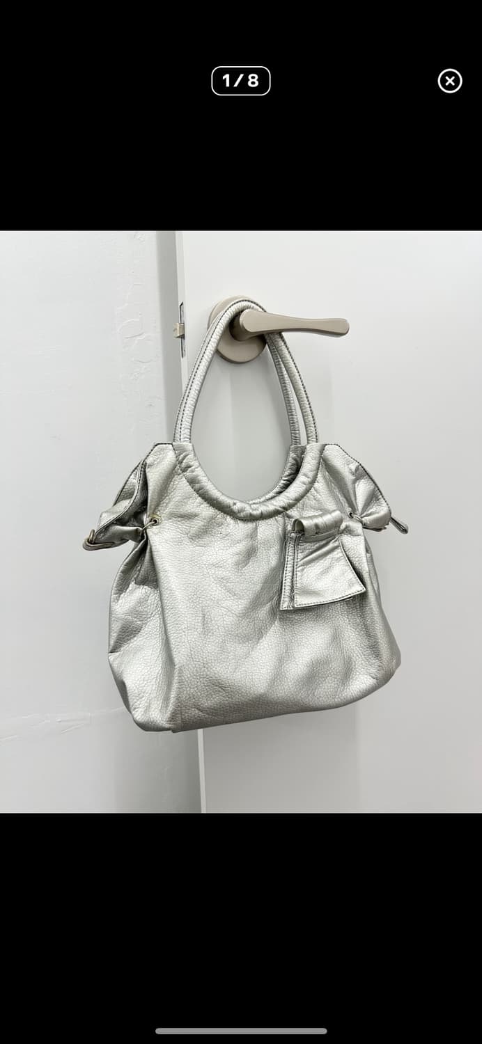 Michel Klein 실버 숄더백 상품이미지1