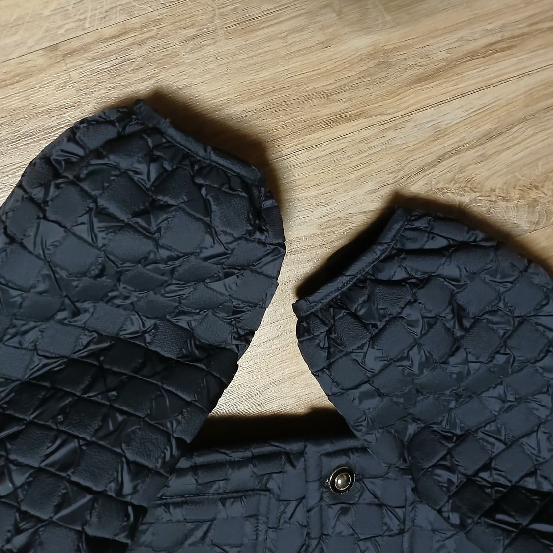 트위드디자인 퀄팅 우먼 크롭 자켓 패딩 상품이미지3