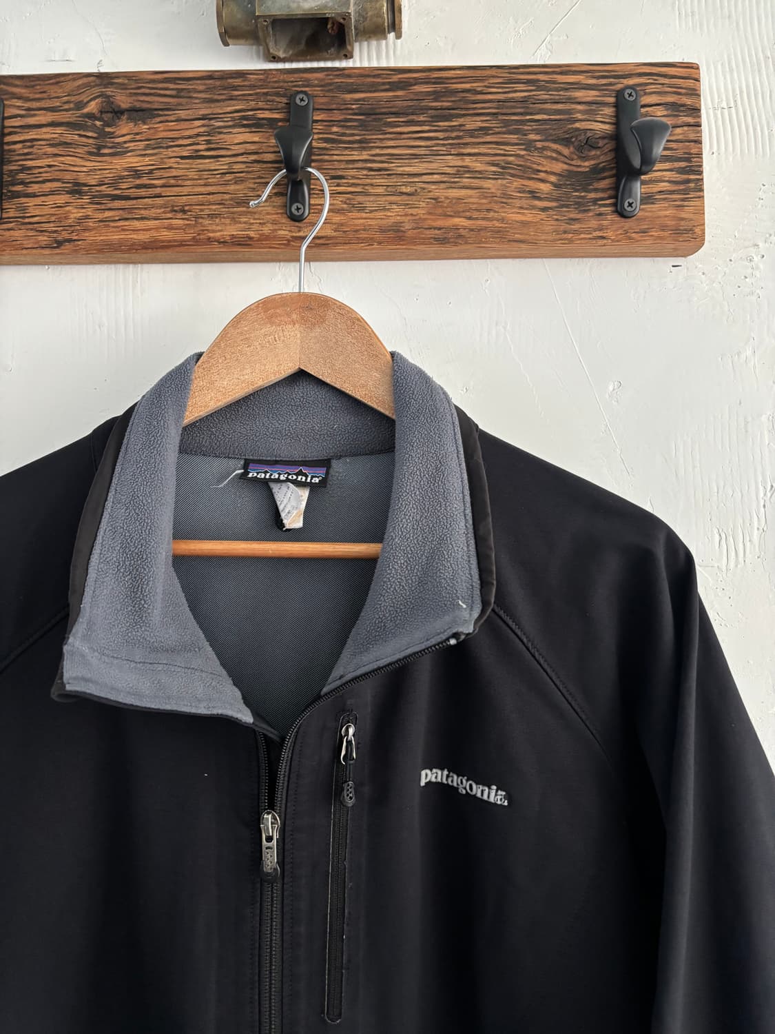 Patagonia 파타고니아 블랙 나일론 자켓 상품이미지3