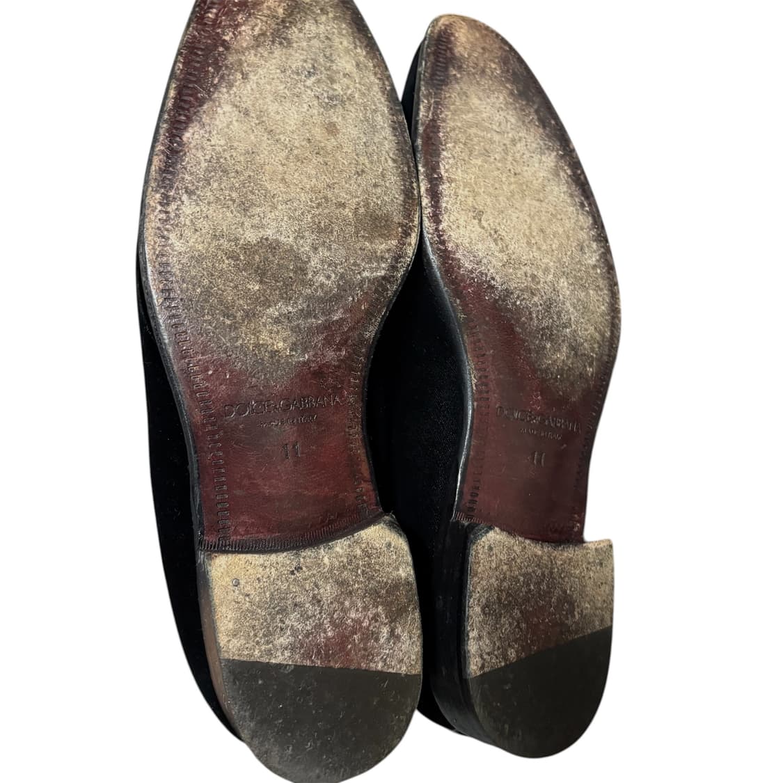 돌체앤가바나 블랙 벨벳 로퍼 11 280-290 상품이미지4