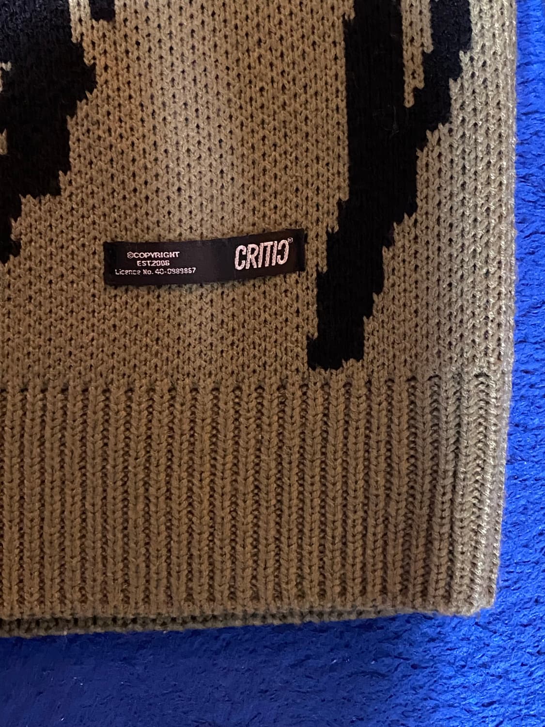 Critic 크리틱 Scouts Boy 니트 카키색 L 상품이미지4