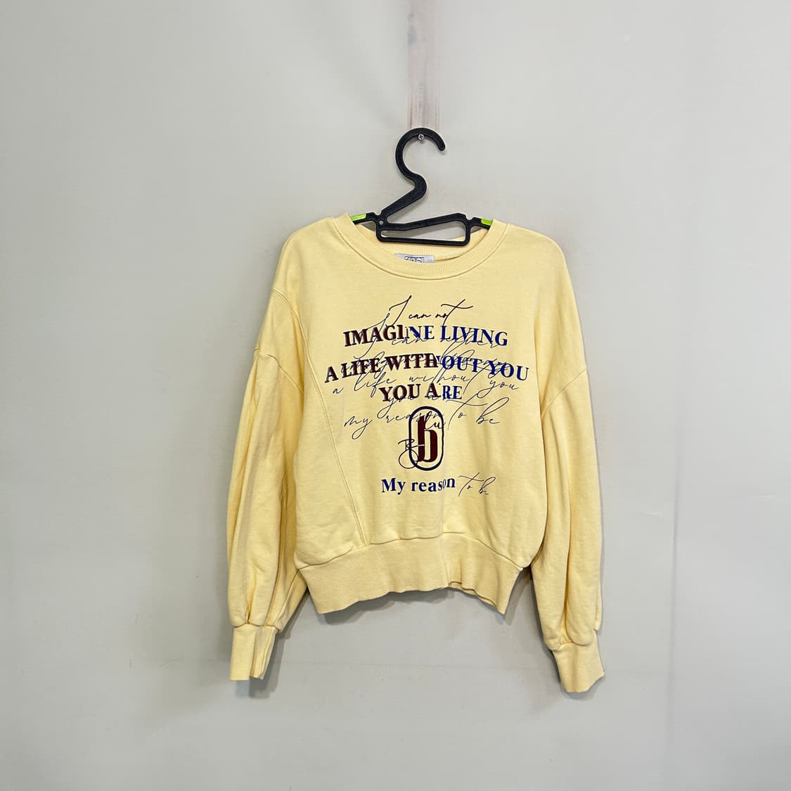 에고이스트 2022 레터링 맨투맨 F 상품이미지1