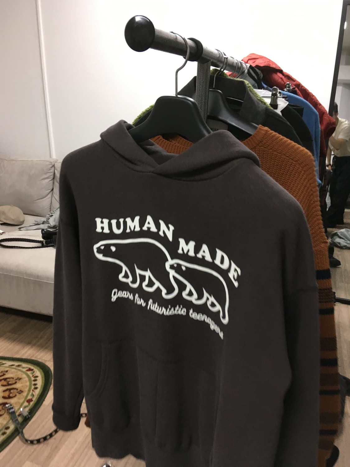 휴먼메이드 후드티 L사이즈 상품이미지2