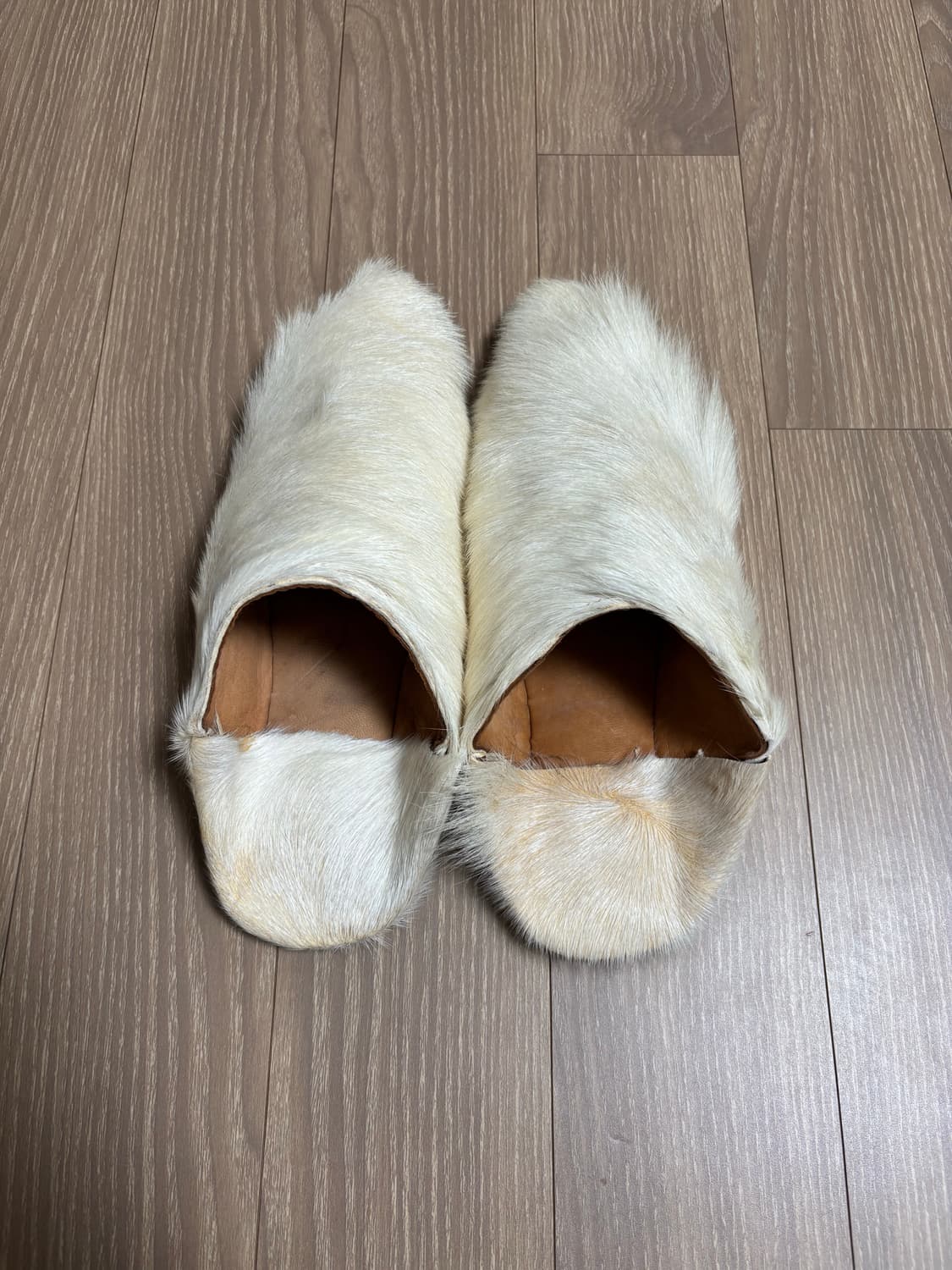 tta fur slipper - white 상품이미지3