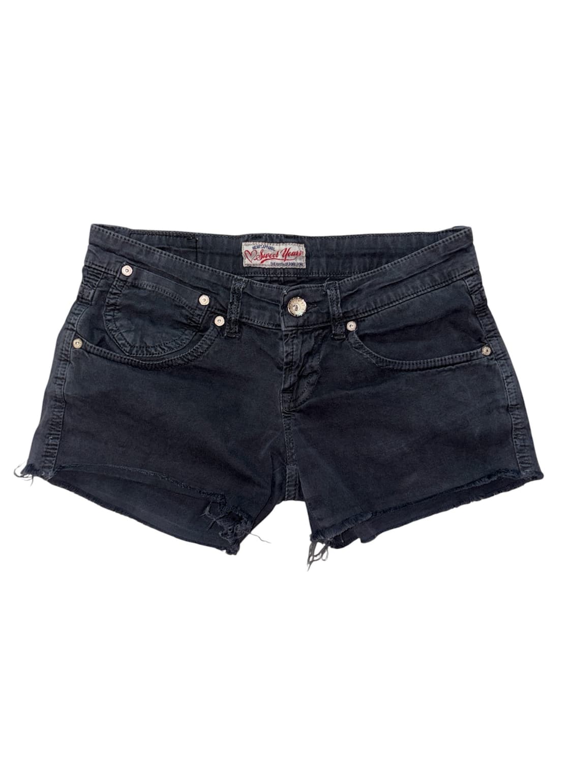 하트데님 숏팬츠 상품이미지2