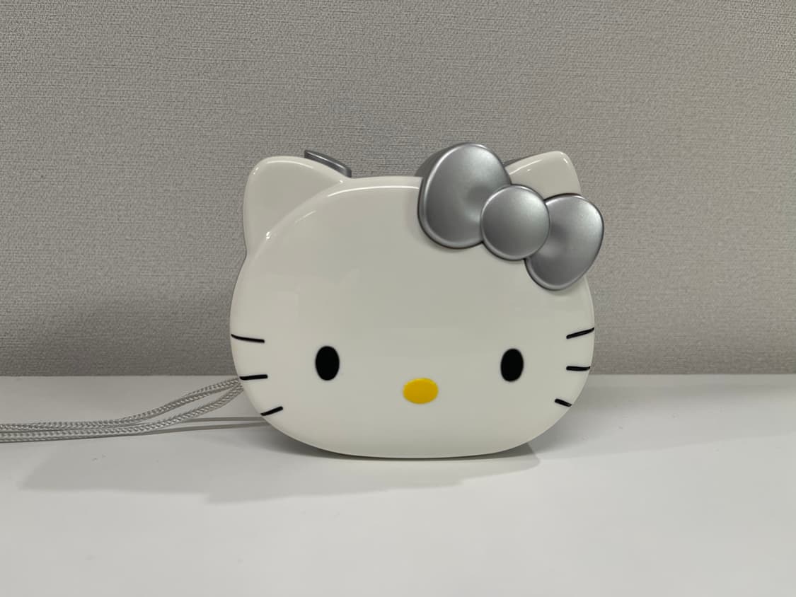 고전 헬로키티 페이스 2000 일본 산리오 필름 카메라 실버 상품이미지1