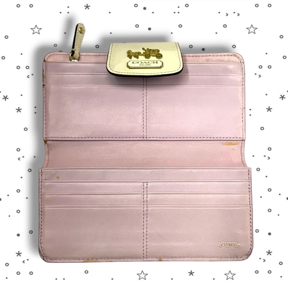 Coach 코치 시그니처 캔버스 장지갑 상품이미지7