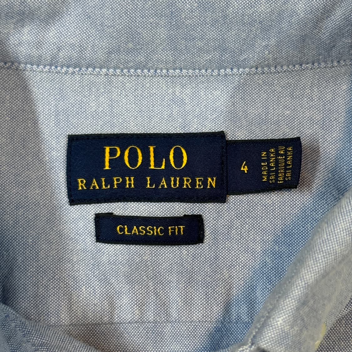 L) 폴로 랄프로렌 클래식 옥스포드 셔츠 하늘색 상품이미지6