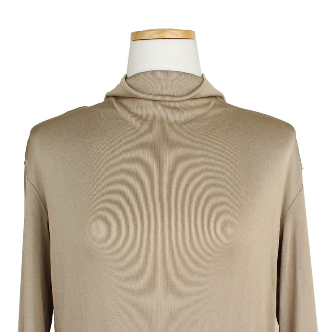 이세이 골드베이지 골지 터틀넥 상의(M) 상품이미지5