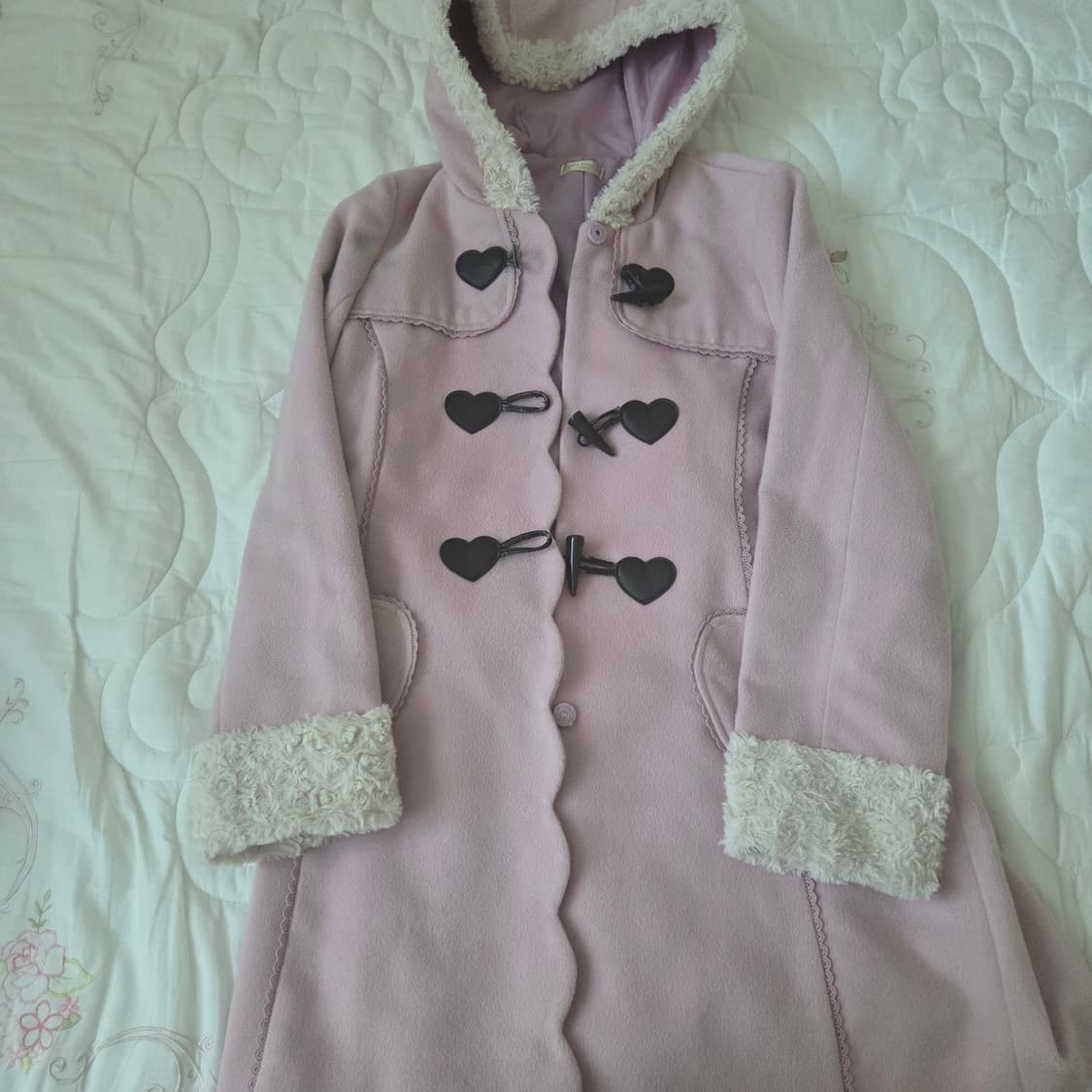 대장) 엑시즈팜 히메갸루 모리걸 하트 떡볶이 코트 떡코 상품이미지2