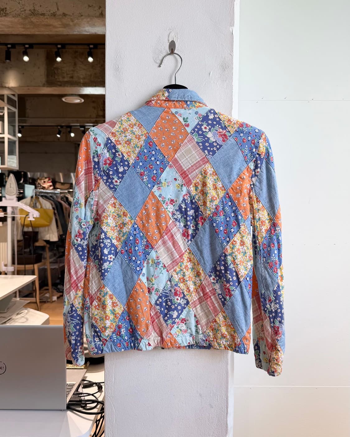 폴로 컨트리 멀티컬러 패치워크 플로럴 코튼 자켓 상품이미지6