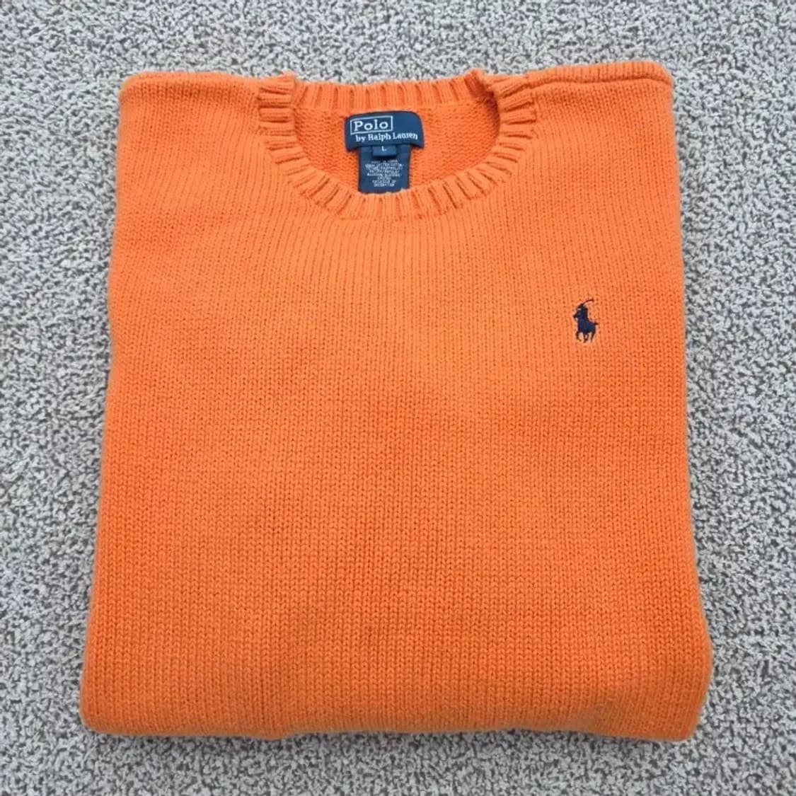 폴로 랄프로렌 오렌지 니트 ~55 상품이미지1