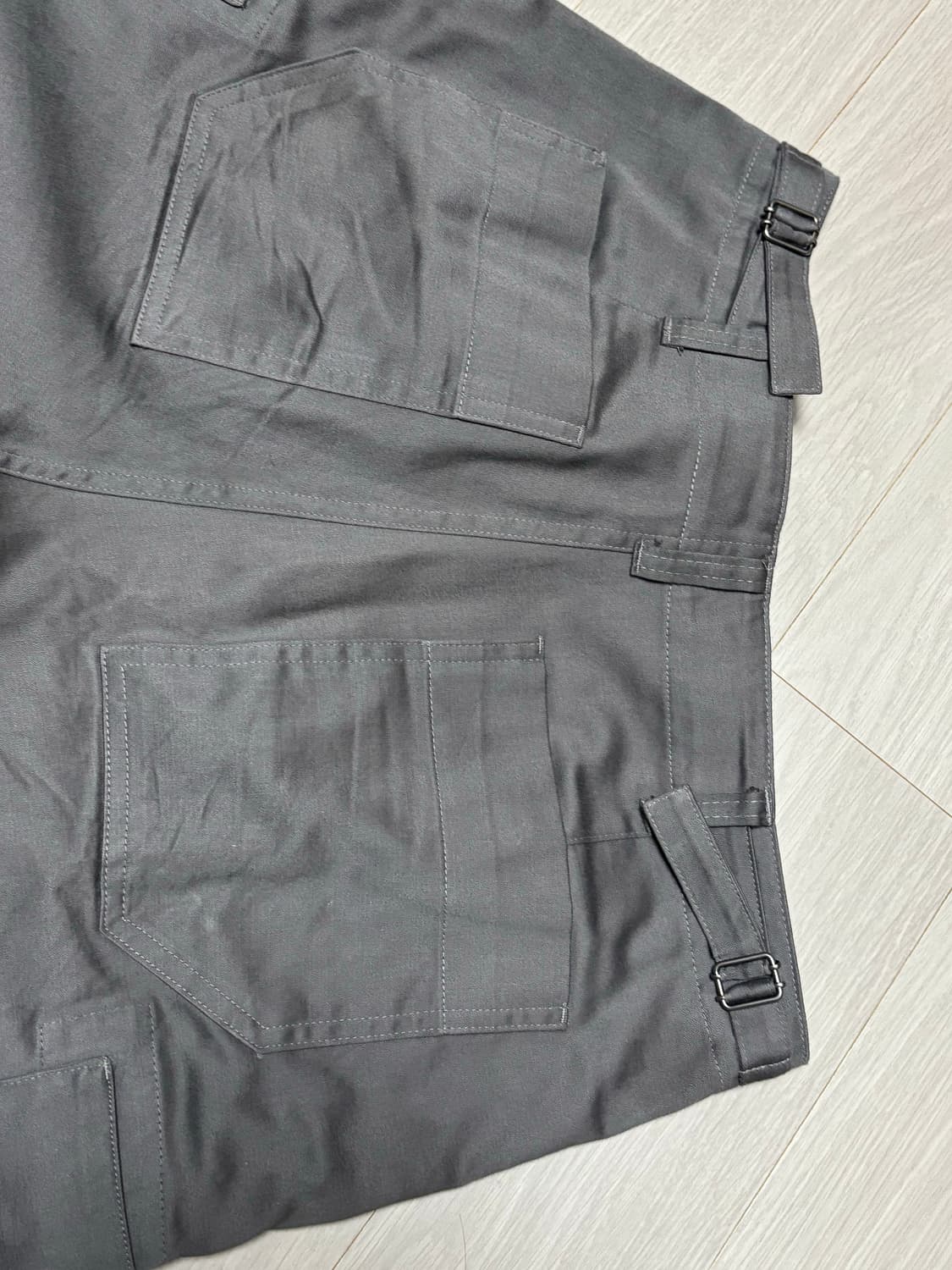 해칭룸 카고 워크팬츠 머드 브라운 상품이미지5