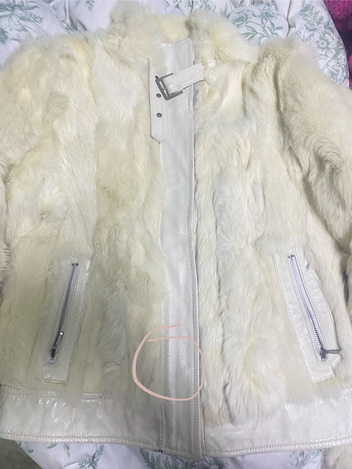 개개개존예 페어리 토끼 퍼자켓 상품이미지4