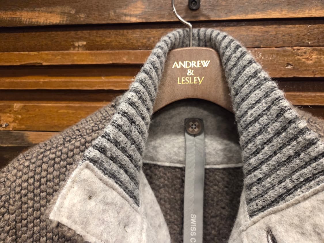 스위스 크리스 니트블루종 상품이미지5