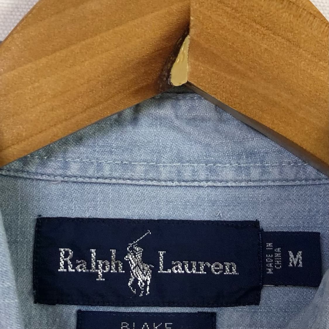 100 폴로 데님 셔츠 상품이미지3