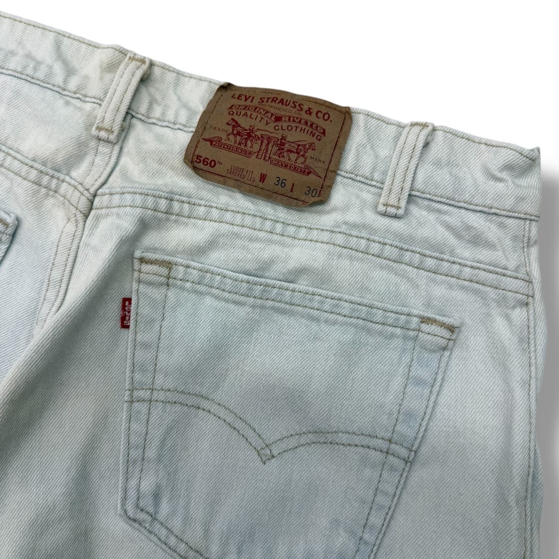 usa 리바이스 560 화이트팬츠 r1835  상품이미지6