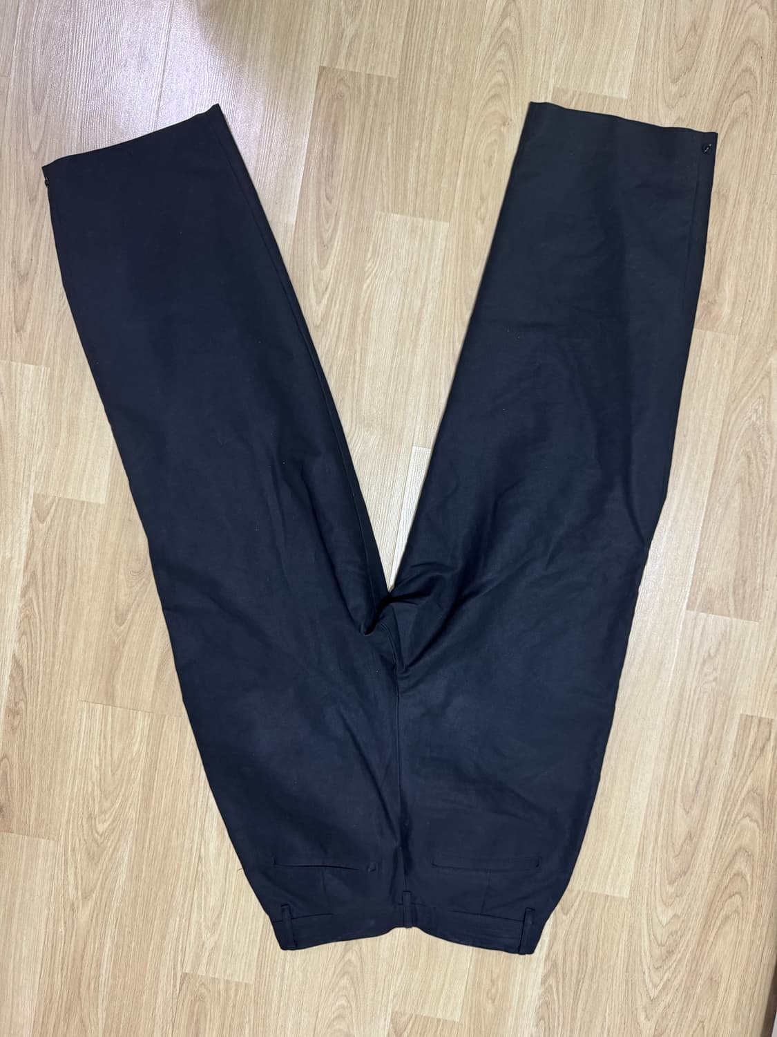SNAP GARCONNE PANTS - BLACK 상품이미지3