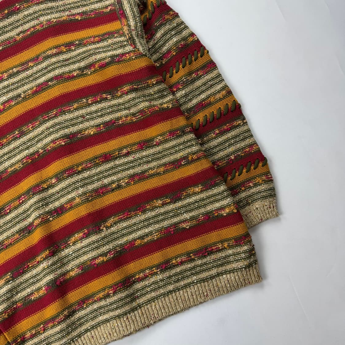 Vintage liz wear 케이블 니트 가디건 상품이미지9