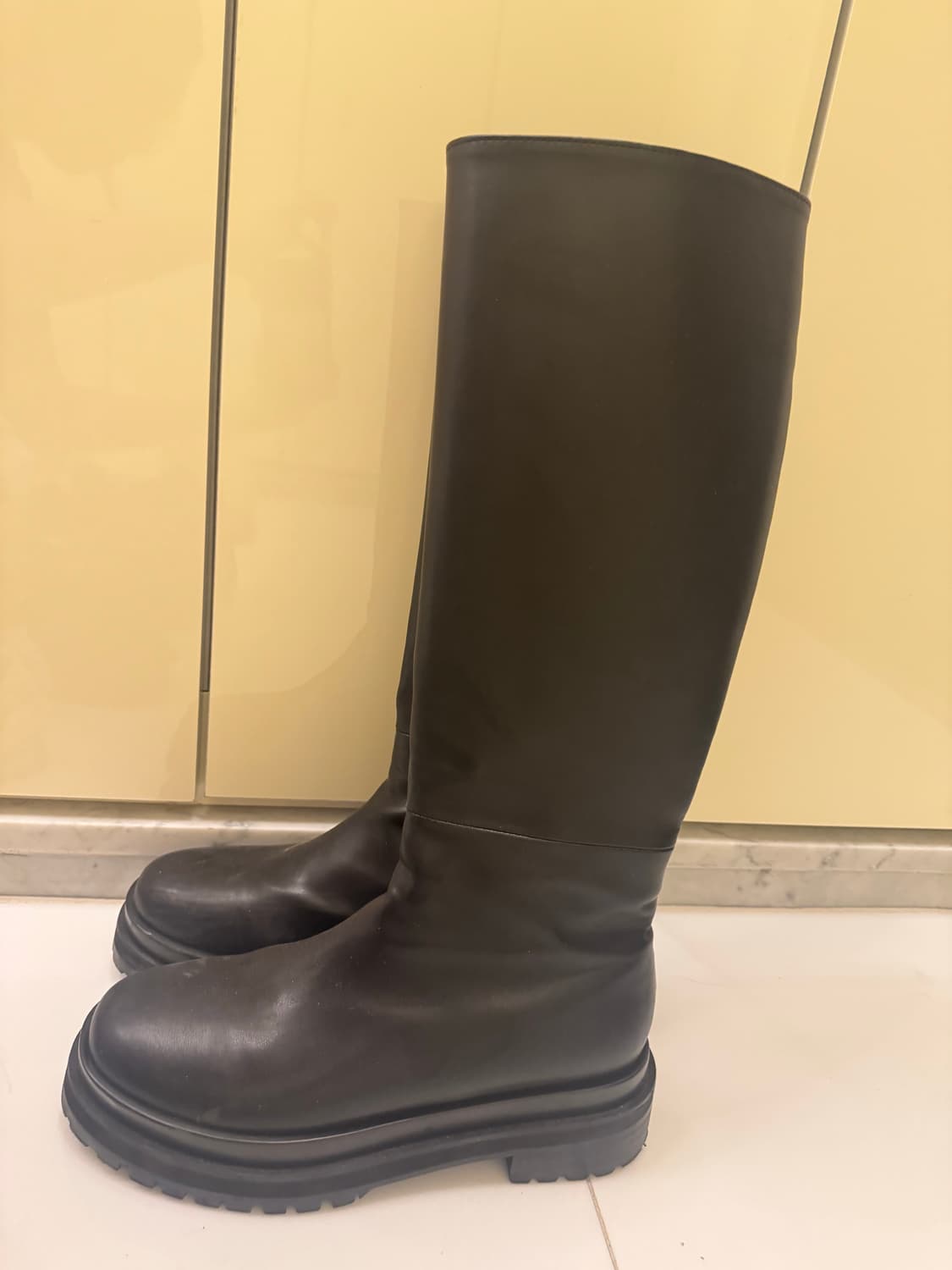 통굽 롱부츠 상품이미지7